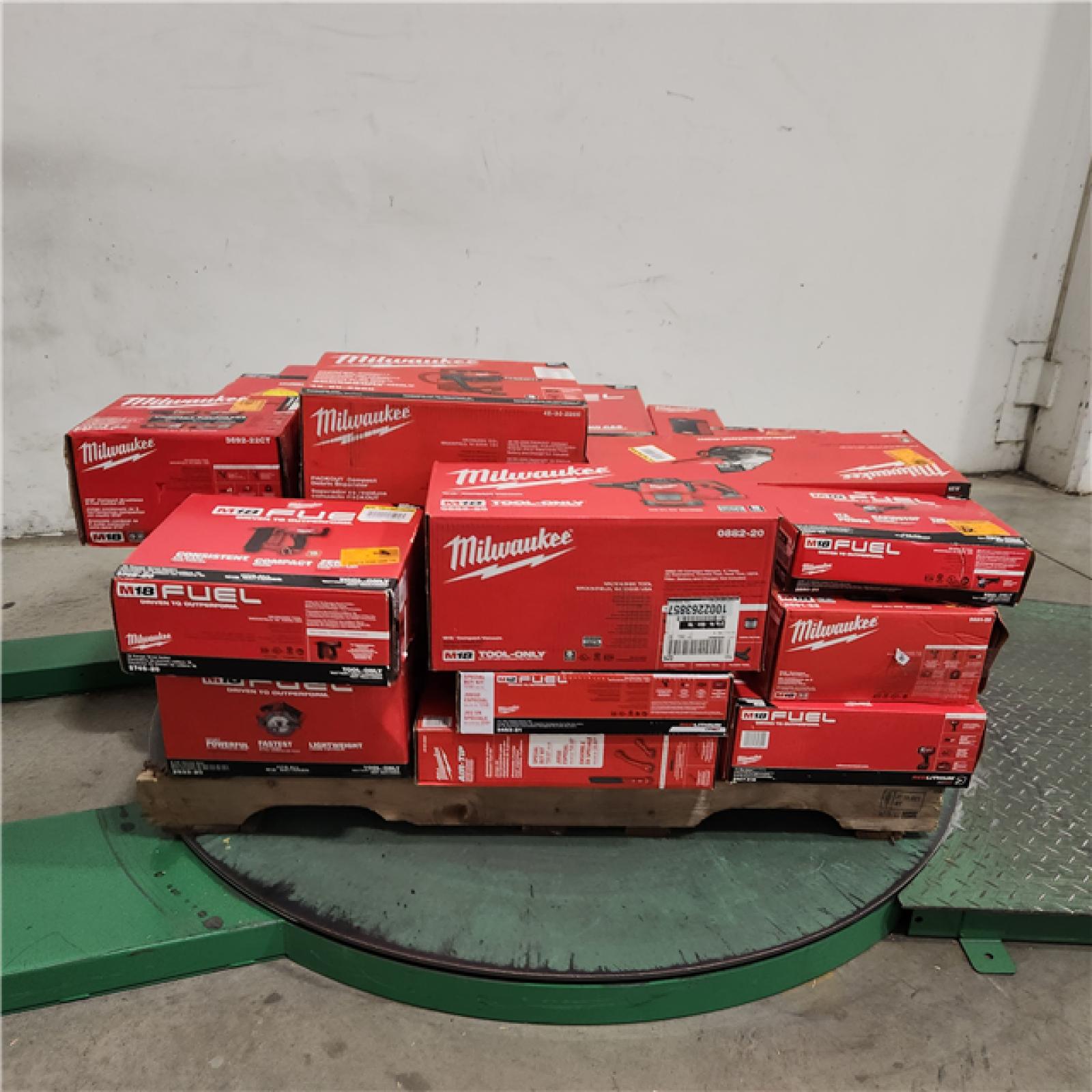 Dallas Location - As-Is MILWAUKEE Tool Pallet