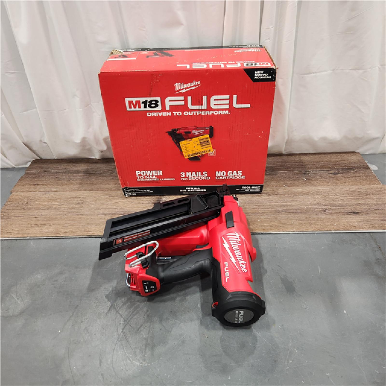 AS IS Milwaukee M18 FUEL 30 Degree Framing Nailer