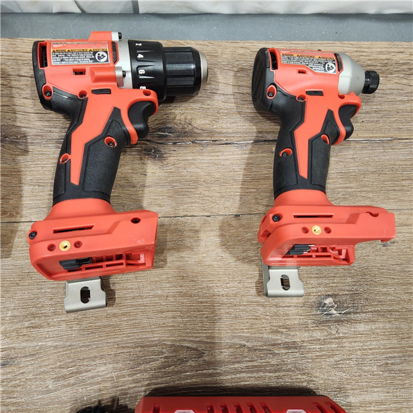 AS-IS Milwaukee M18 Compact Brushless 2-Tool Combo Kit