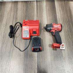 AS IS Milwaukee M18 1/2 in. Cordless Brushless High Torque Impact Wrench Kit (Battery & Charger)