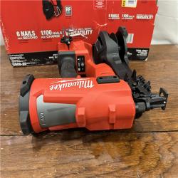 AS-ISM18 FUEL 18-Volt Lithium-Ion Brushless Cordless Coil Roofing Nailer (Tool Only)