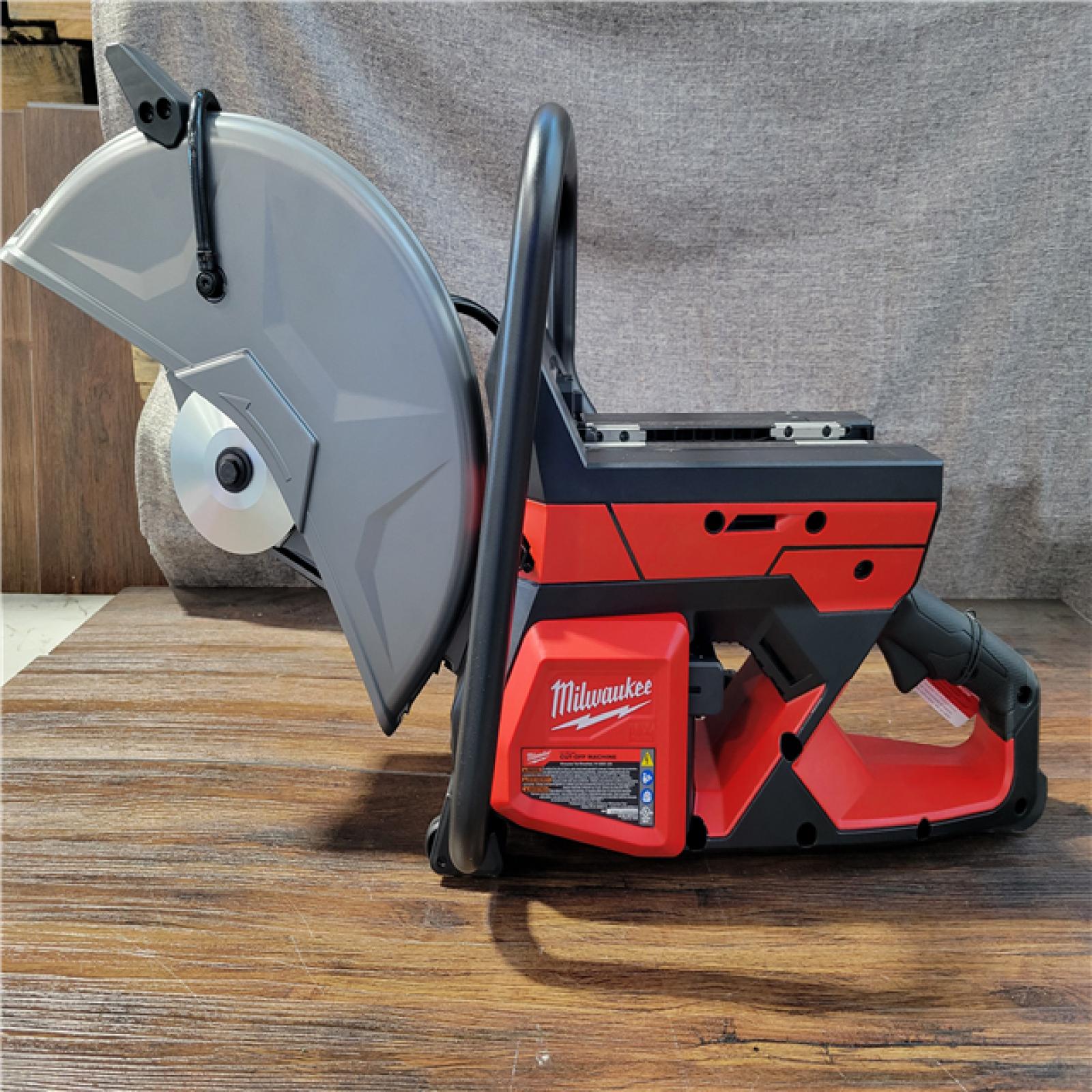 CALIFORNIA NEW MILWAUKEE 14 CUT-OFF SAW (2 BATTERIES, CHARGER, AND BAG INCLUDED)