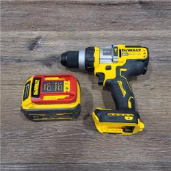 AS-IS Dewalt FLEXVOLT 20 Volt 1/2 in. Brushless Cordless Hammer Drill/Driver Kit (Battery & Charger)