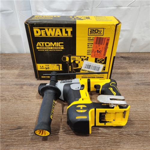 AS-IS Dewalt DCH172B MAX Atomic 20V 5/8 Inch Brushless Cordless SDS Plus Rotary Hammer (Tool Only)