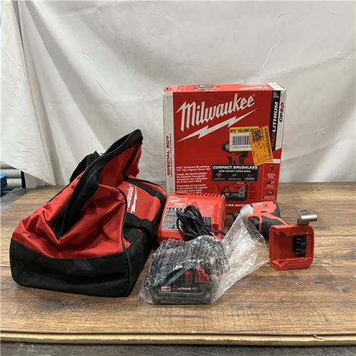 AS-IS Milwaukee M18 Compact Brushless 1/4  Hex Impact Driver Kit