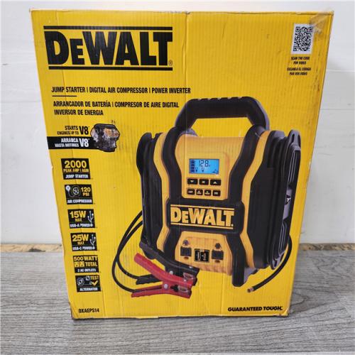 Phoenix Location DEWALT Portable Power 2000 Peak Amp Jump Starter w/Digital Compressor