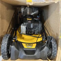 DALLAS LOCATION - LIKE NEW! DEWALT 21 in. 150cc Briggs and Stratton 625ex Engine 2-in-1 Gas Self Propelled Walk Behind Lawn Mower