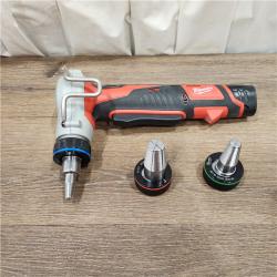 AS-IS M12 12-Volt Lithium-Ion Cordless PEX Expansion Tool Kit with (2) 1.5 Ah Batteries, (3) Expansion Heads and Hard Case