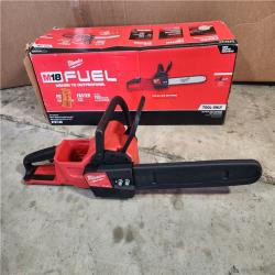 HOUSTON LOCATION - AS-IS Milwaukee M18 FUEL 16  18V Li-Ion Brushless Cordless Chainsaw Tool-Only 2727-20