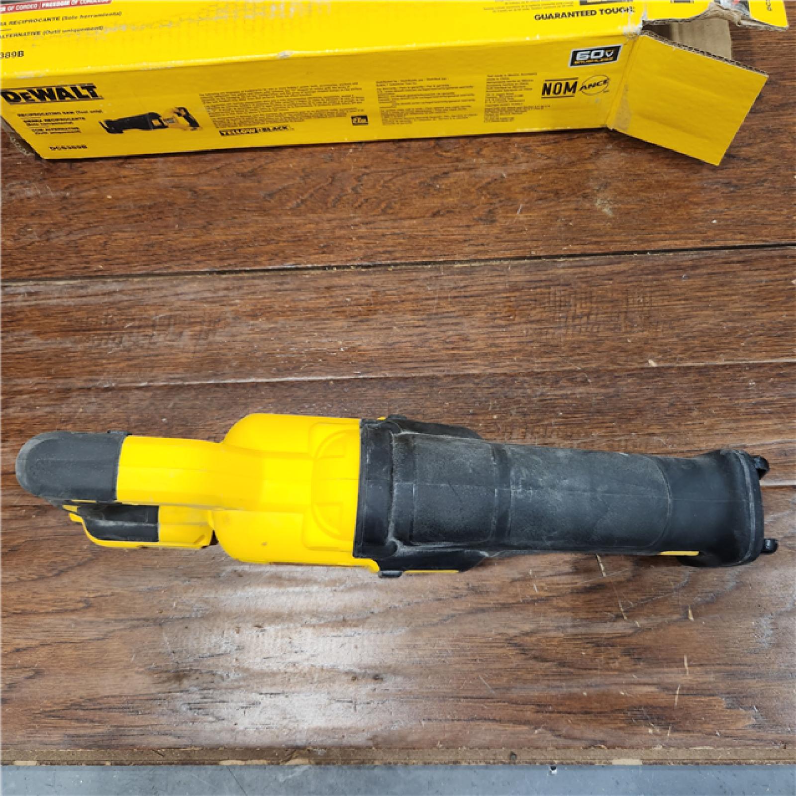 AS-IS DeWalt DCS389B FLEXVOLT 60V MAX Cordless Brushless Reciprocating Saw (Tool-Only)