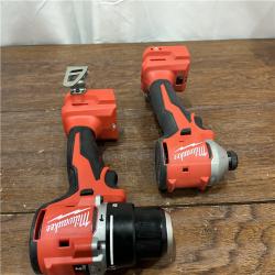 AS-ISMilwaukee M18 Compact Brushless 2-Tool Combo Kit