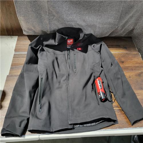 CALIFORNIA AS-IS MILWAUKEE M12 HEATED TOUGHSHELL JACKET KIT(BATTERY INCLUDED)