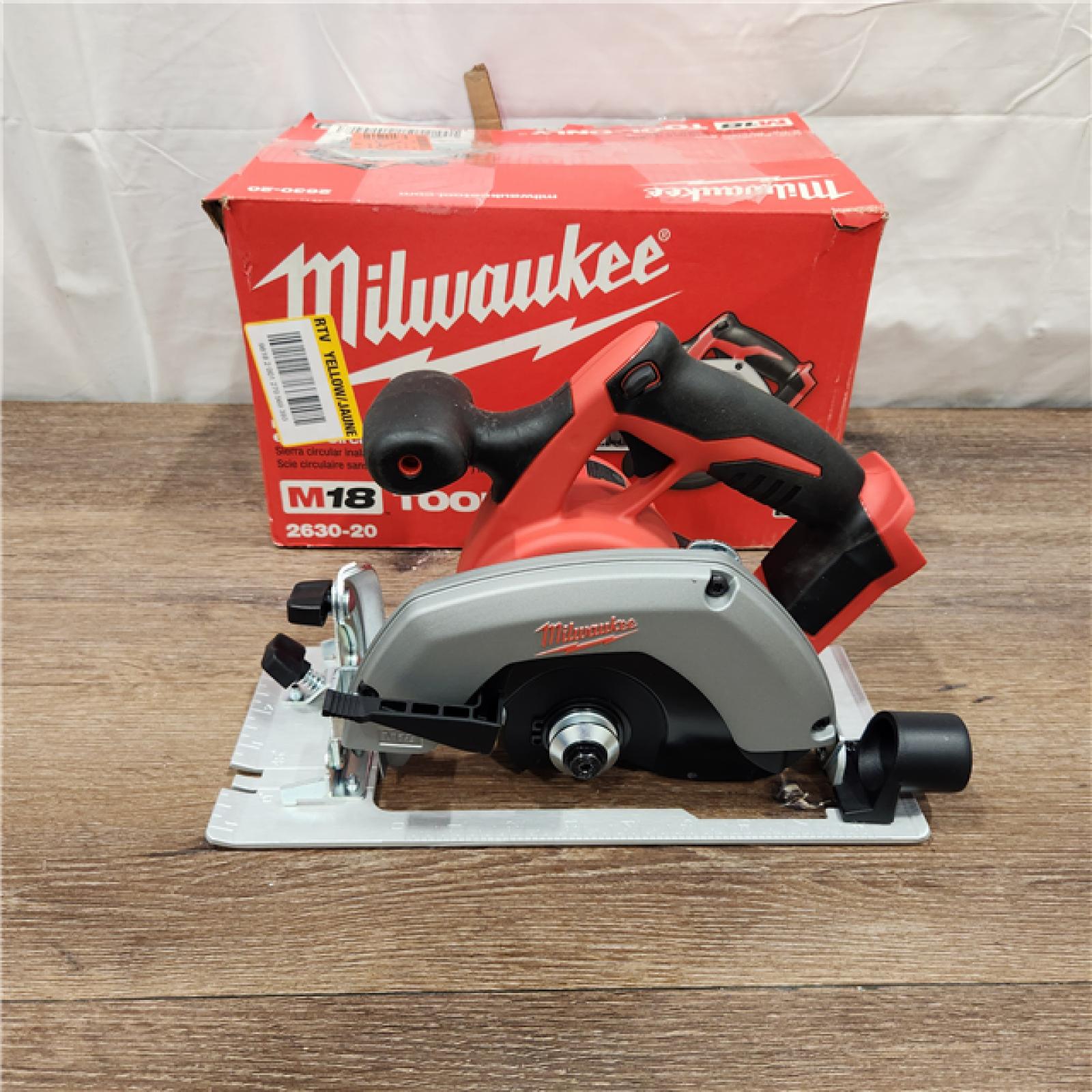 AS-IS Milwaukee 2630-20 M18 Cordless 6-1/2 Circular Saw Bare Tool Only - All