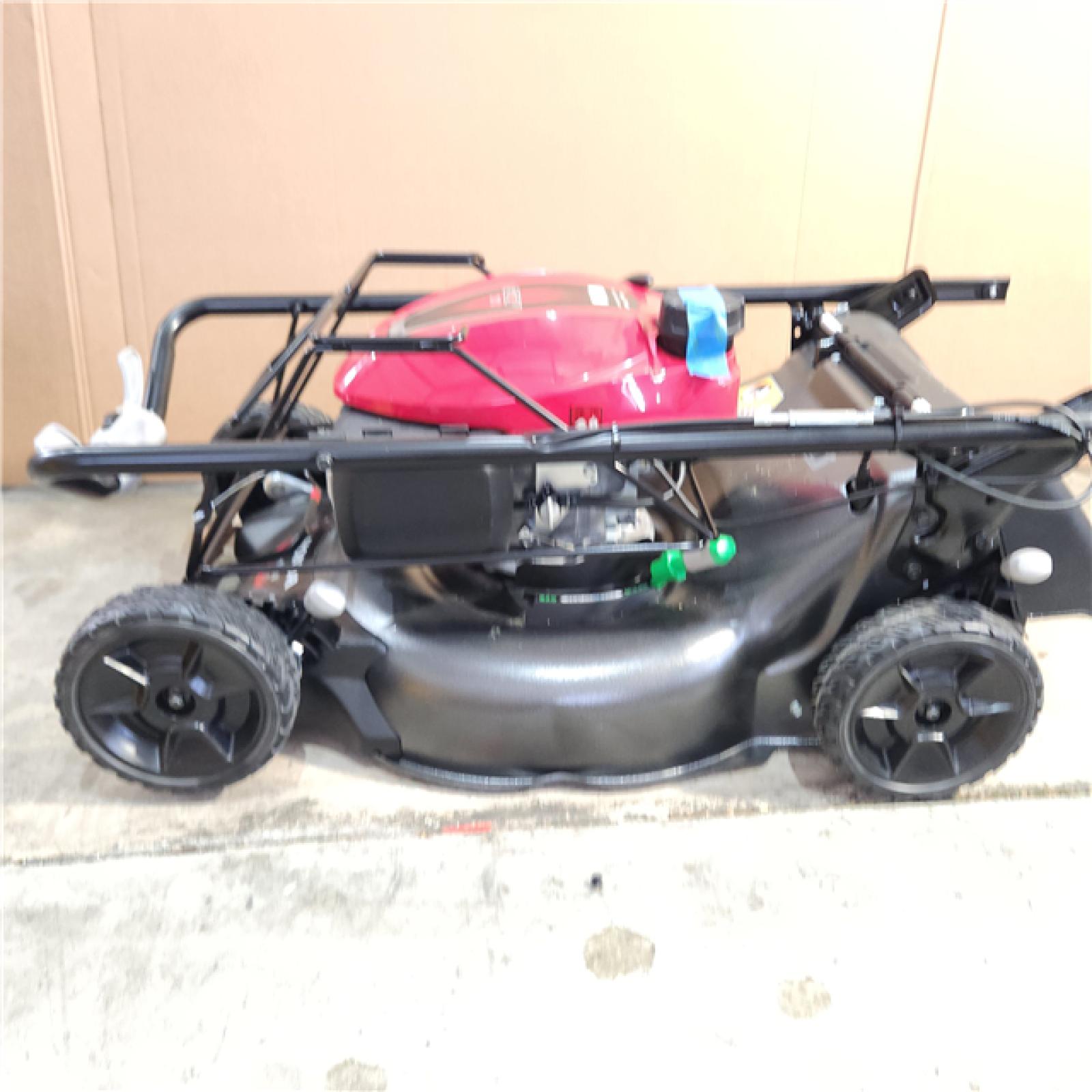 Houston location- AS-IS Honda 21 in. 3-in-1 Variable Speed Gas Walk Behind Self-Propelled Lawn Mower with Auto Choke