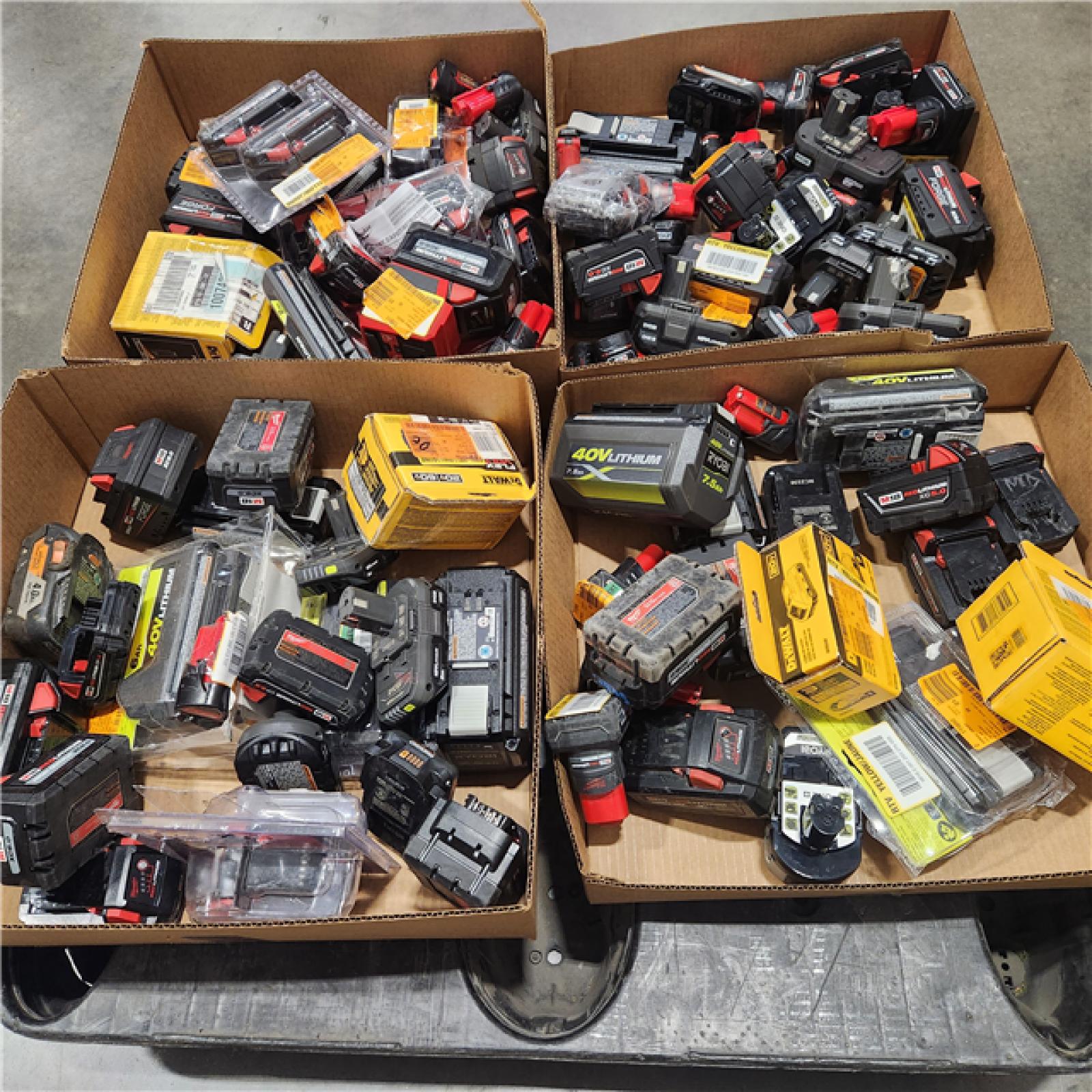 Dallas Location - As-Is Battery Tool Pallet
