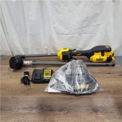 AS-IS FLEXVOLT 60V MAX 17 in. Cordless Battery Powered Attachment Capable Trimmer Kit with (1) FLEXVOLT 3 Ah Battery & Charger