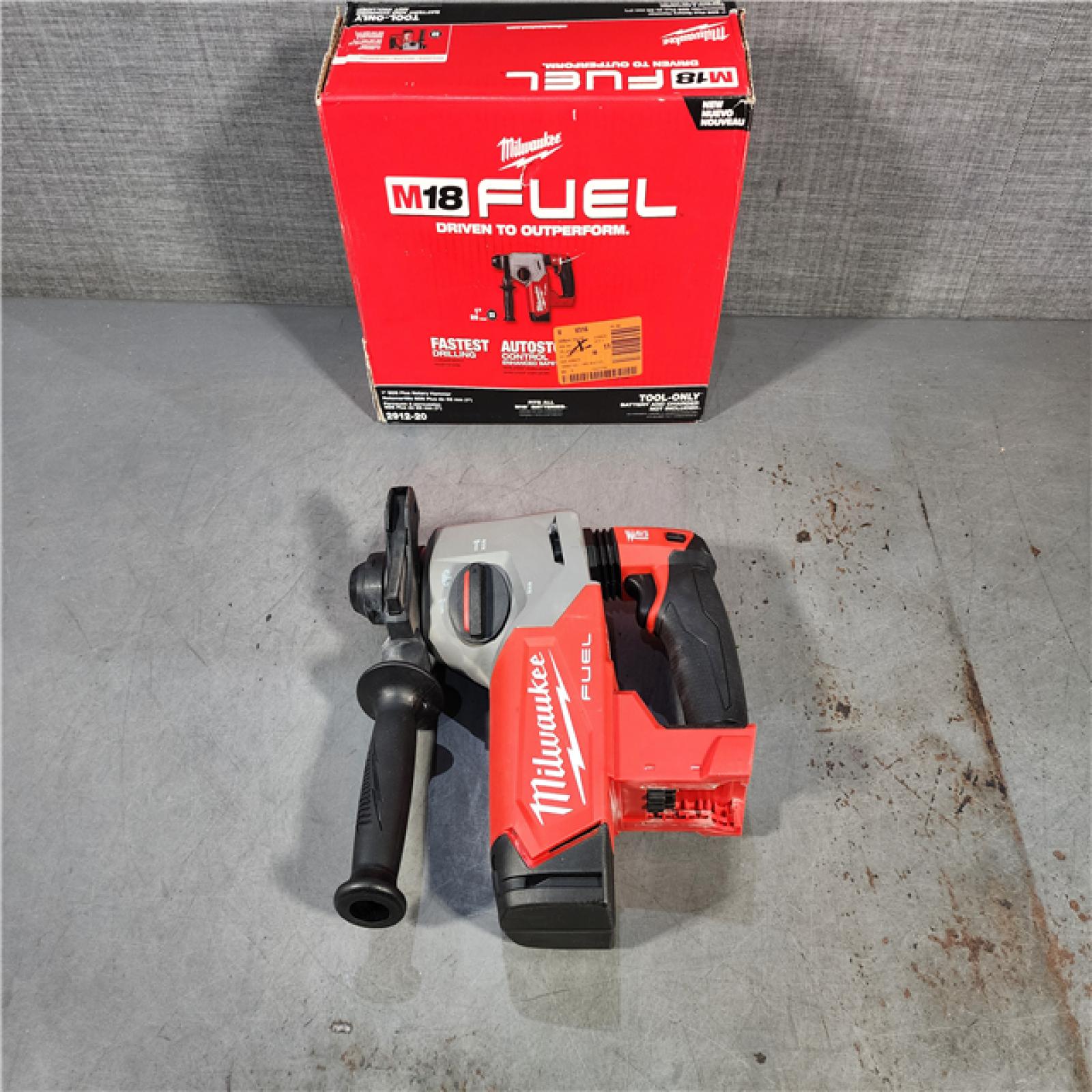 HOUSTON LOCATION - AS-IS M18 FUEL 18V Lithium-Ion Brushless Cordless 1 in. SDS-Plus Rotary Hammer (Tool-Only)