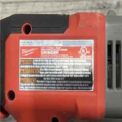 AS-IS Milwaukee 18V M18 FUEL Lithium-Ion Brushless Cordless Braking Grinder Paddle Switch (Tool Only)