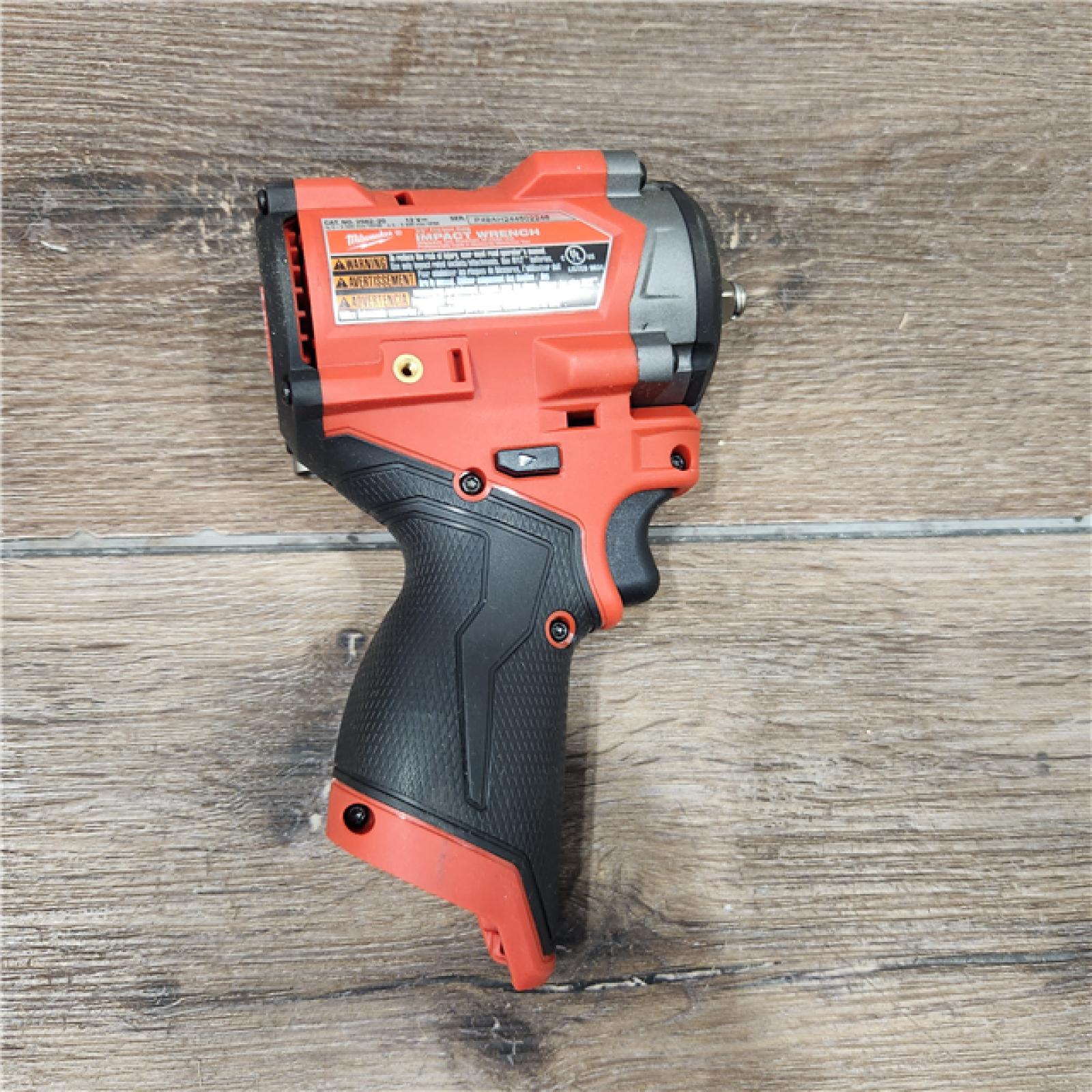 AS-IS Milwaukee M12 FUEL M12 3/8 in. Cordless Brushless High Torque Impact Wrench Tool Only