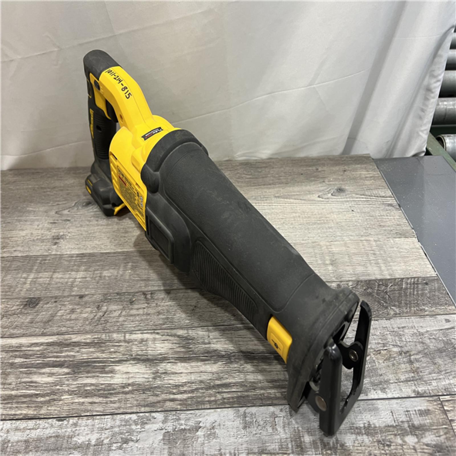 AS-IS DEWALT 20V MAX Lithium Ion Cordless Brushless Reciprocating Saw with FLEXVOLT ADVANTAGE (Tool Only)