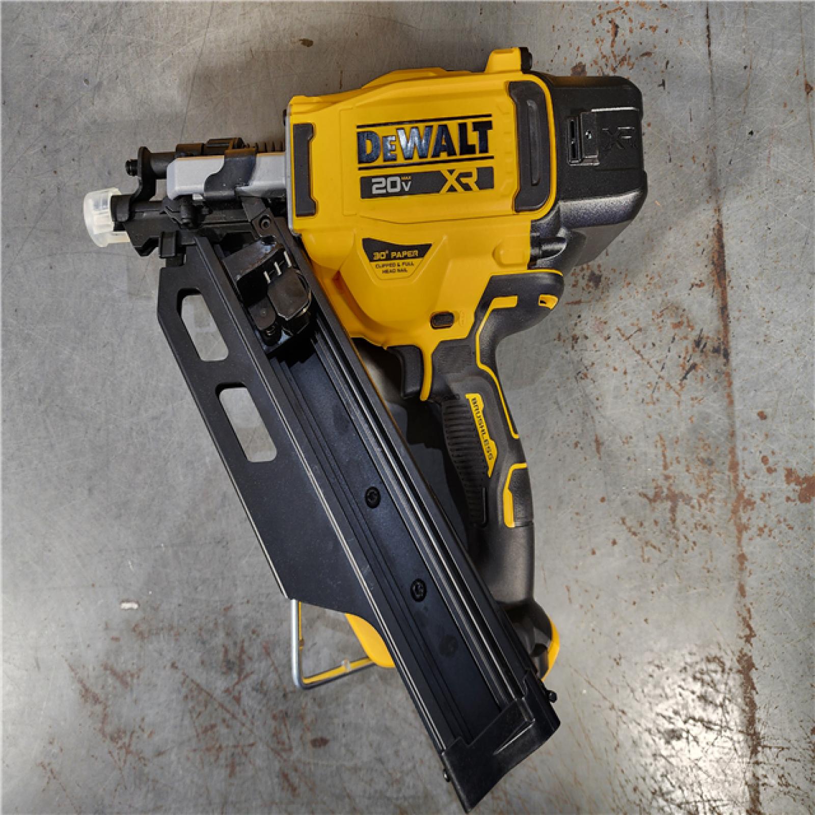 HOUSTON LOCATION - AS-IS DEWALT 20-Volt 30Â° Cordless Framing Nailer (Tool-Only)