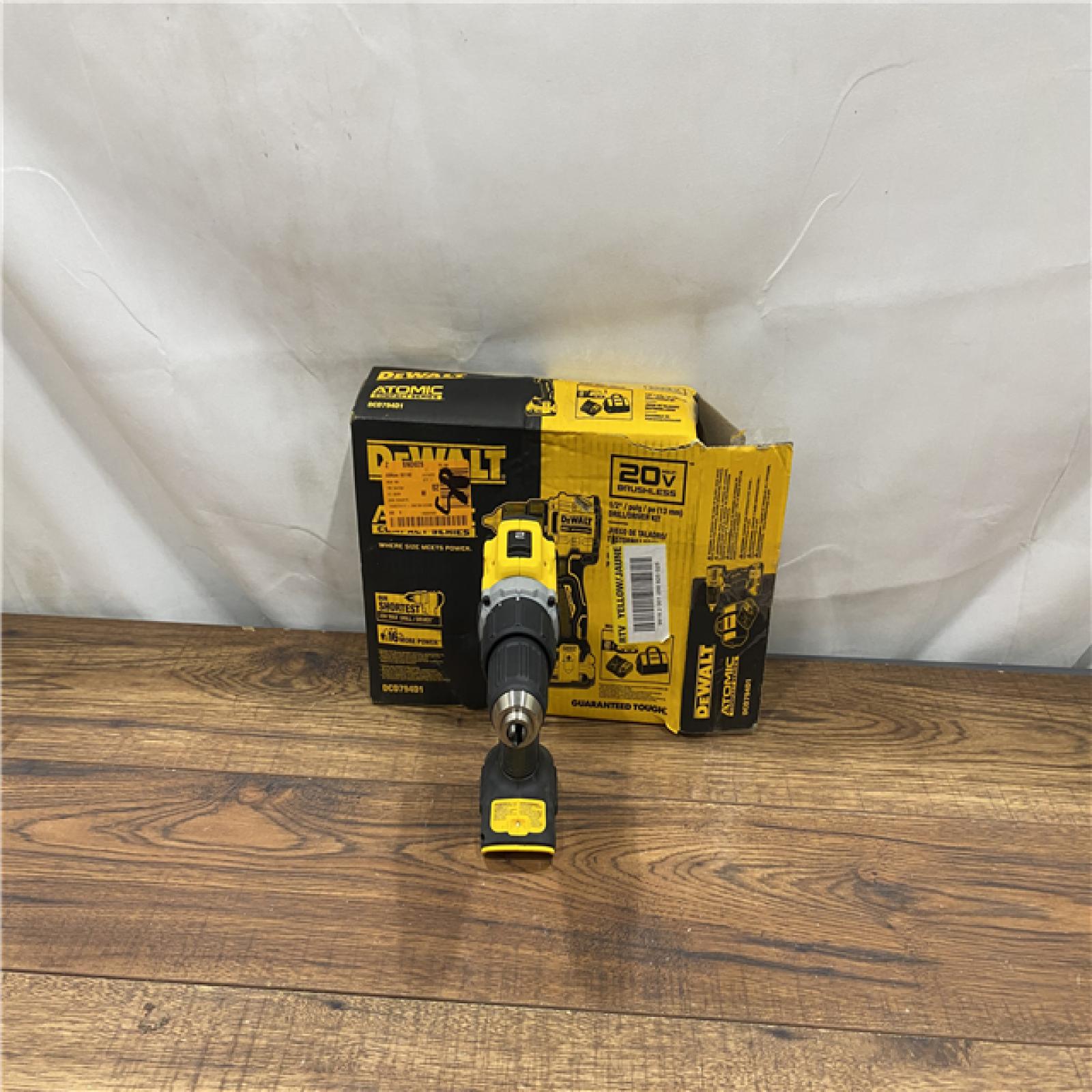 AS IS DeWalt ATOMIC COMPACT SERIESâ„¢ 20V MAX* Brushless Cordless 1/2 in. Drill/Driver