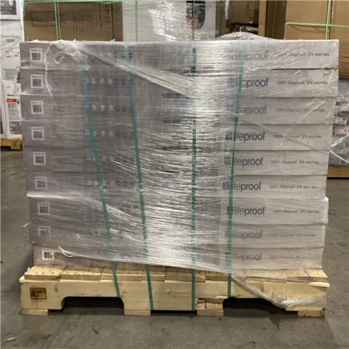 DALLAS LOCATION - Lifeproof Chevron Champagne Beach Wood 12 MIL x 12 in. W x 28 in. L Click Lock Waterproof Vinyl Plank Flooring (18.87 sqft/case) PALLET - (27 UNITS)