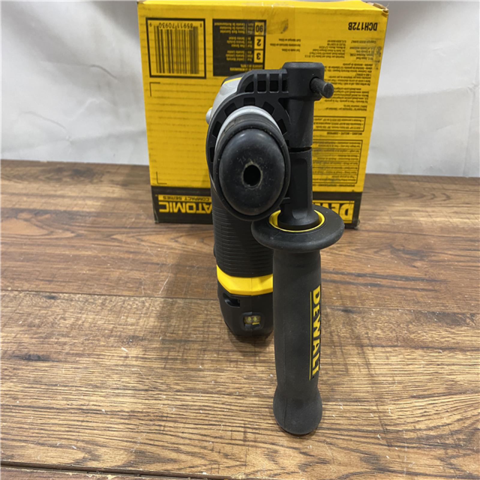 AS IS Dewalt DCH172B MAX Atomic 20V 5/8 Inch Brushless Cordless SDS Plus Rotary Hammer (Tool Only)