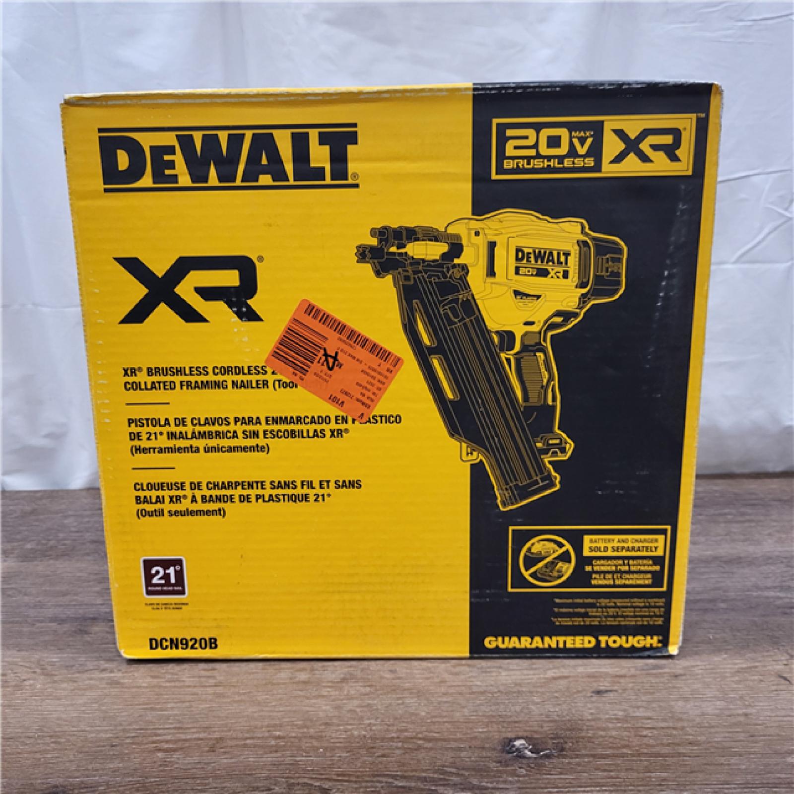 AS-IS 20-Volt 21Â° Cordless Framing Nailer (Tool-Only)