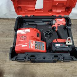 NEW Milwaukee M18 FUEL 18V Lithium-Ion Brushless Cordless 1/4 in. Hex Impact Driver Kit with Two 5.0Ah Batteries Charger Hard Case