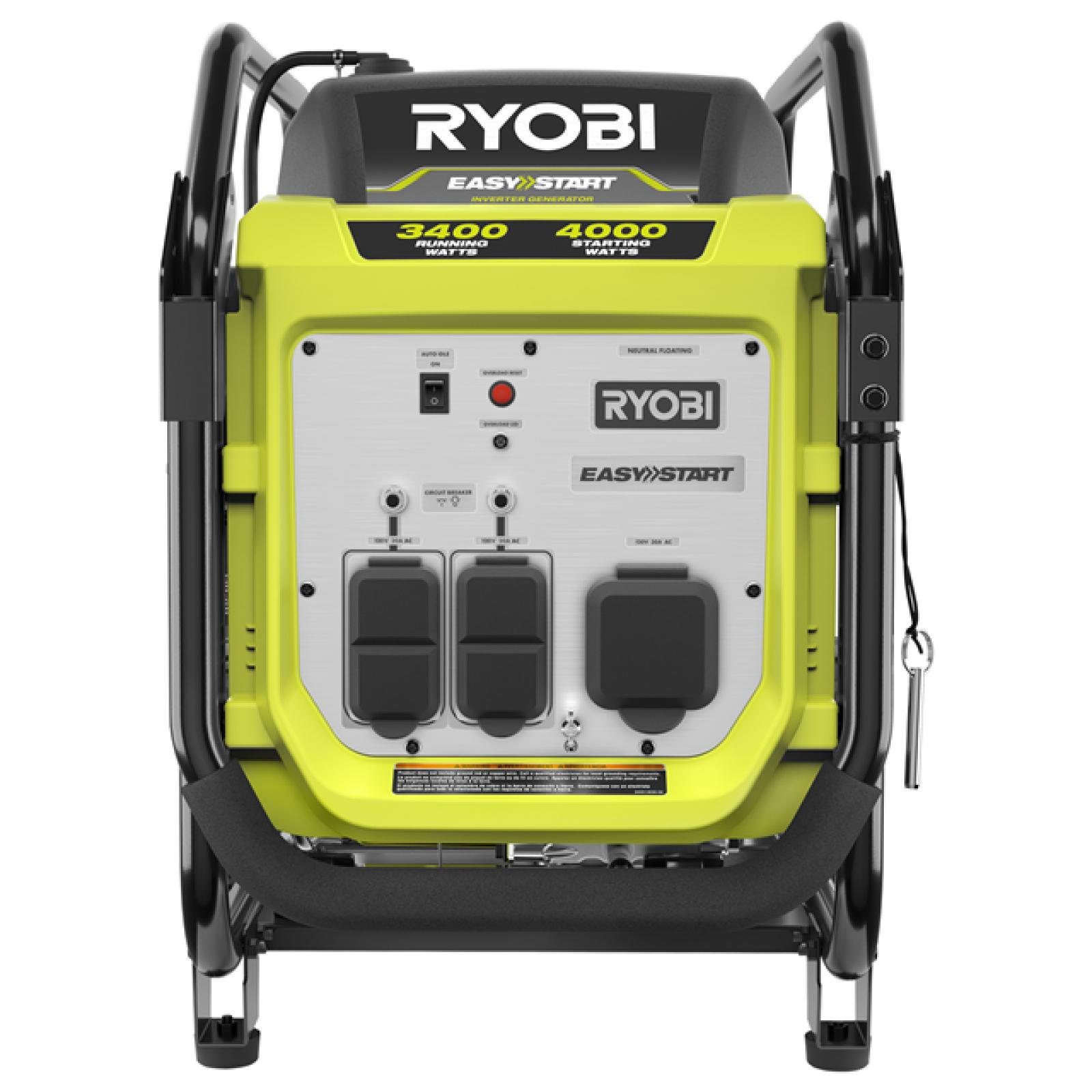 Houston Location - AS-IS Ryobi 4,000 Starting Watts 3,800 Running Watts