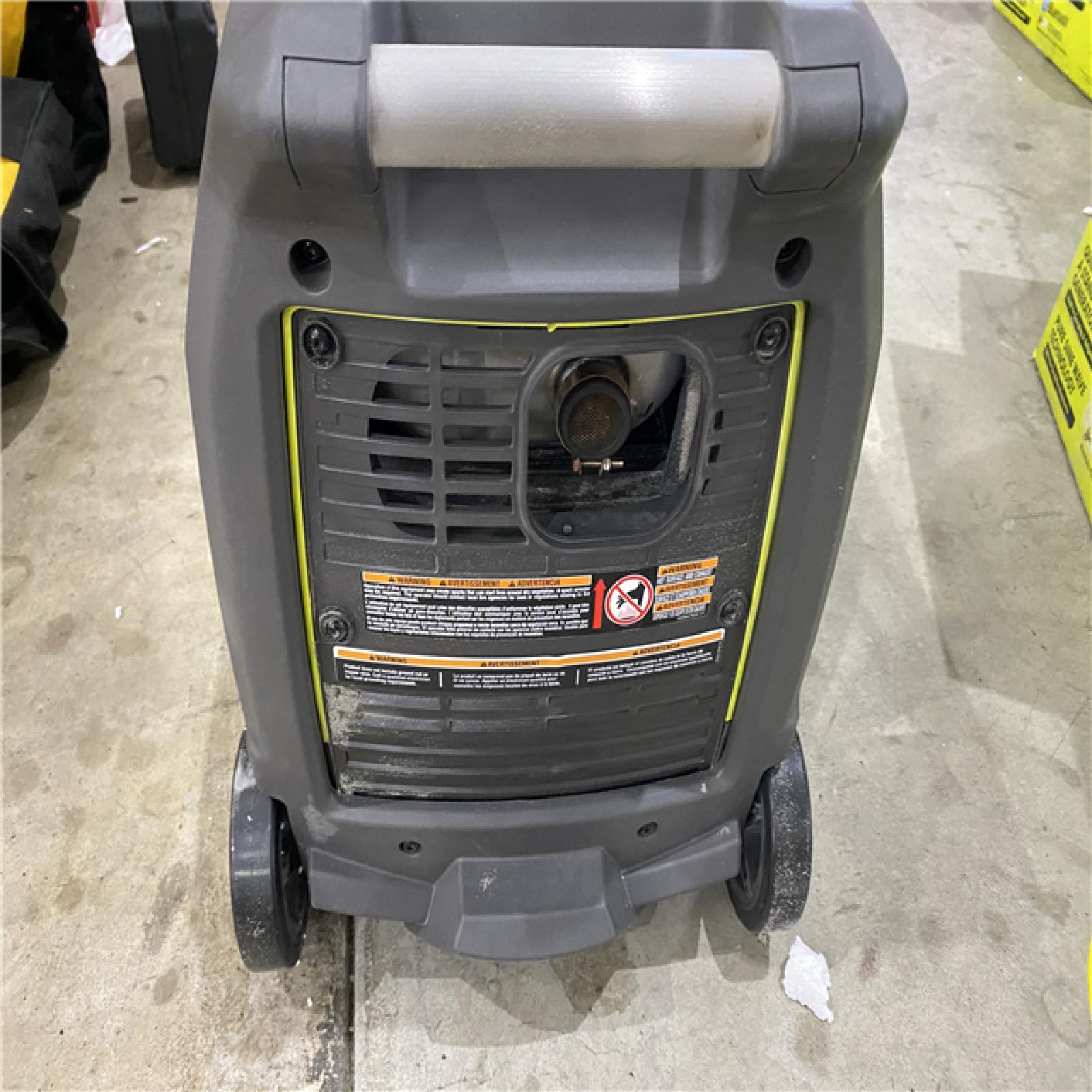 Houston location AS-IS RYOBI 2,300-Watt Recoil Start Bluetooth Super Quiet Gasoline Powered Digital Inverter Generator with CO Shutdown Sensor