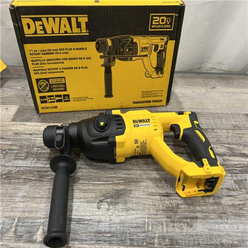 AS-IS DEWALT 20V MAX Cordless Brushless 1 in. SDS Plus D-Handle Concrete and Masonry Rotary Hammer (Tool Only)