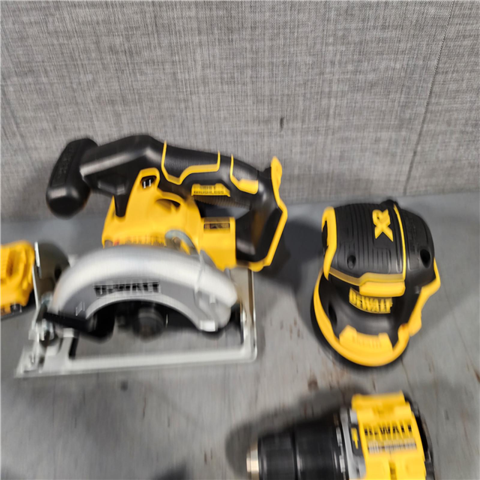 HOUSTON LOCATION - AS-IS Dewalt 20-Volt MAX ToughSystem Lithium-Ion 6-Tool Cordless Combo Kit