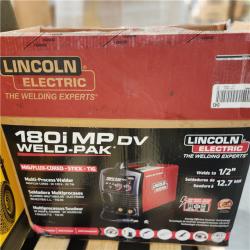 Dallas Location - As-Is Lincoln Electric 180 Amp Weld-Pak 180i Multi-Process Stick/MIG