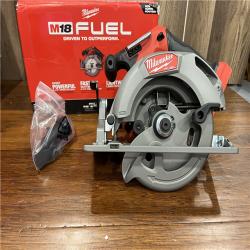 AS-IS MILWAUKEE M18 FUEL 18V Lithium-Ion Brushless Cordless 6-1/2 in. Circular Saw (Tool-Only)