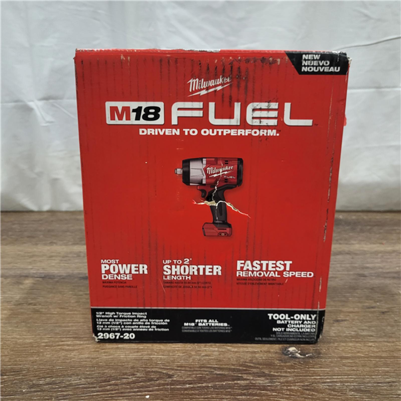 AS-IS M18 FUEL 18V Lithium-Ion Brushless Cordless 1/2 in. Impact Wrench with Friction Ring (Tool-Only)