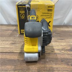 AS IS DEWALT 20V MAX* XR Brushless Cordless Belt Sander