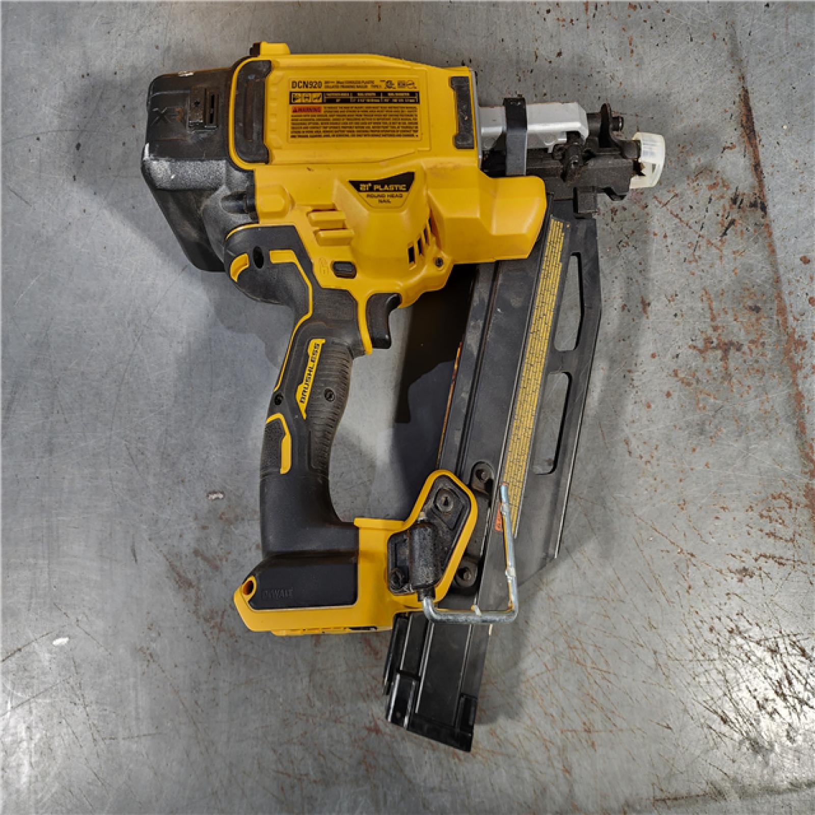 HOUSTON LOCATION - AS-IS DEWALT 20-Volt 21Â° Cordless Framing Nailer (Tool-Only)