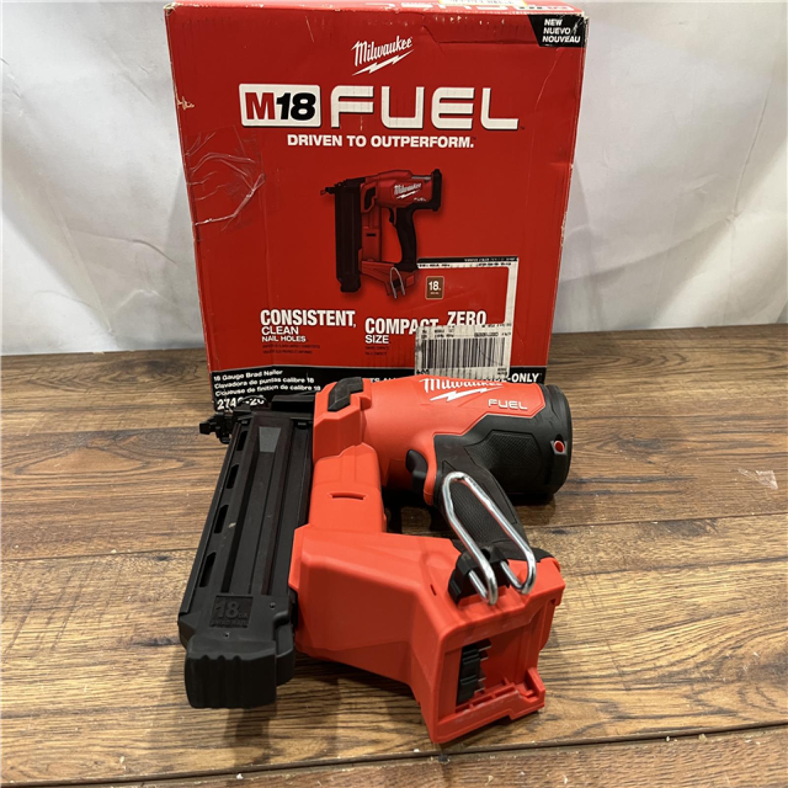 AS-IS Milwaukee M18 FUEL 18 Gauge Brad Nailer