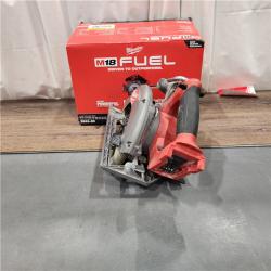 AS IS M18 FUEL 18V Lithium-Ion Brushless Cordless 6-1/2 in. Circular Saw (Tool-Only)