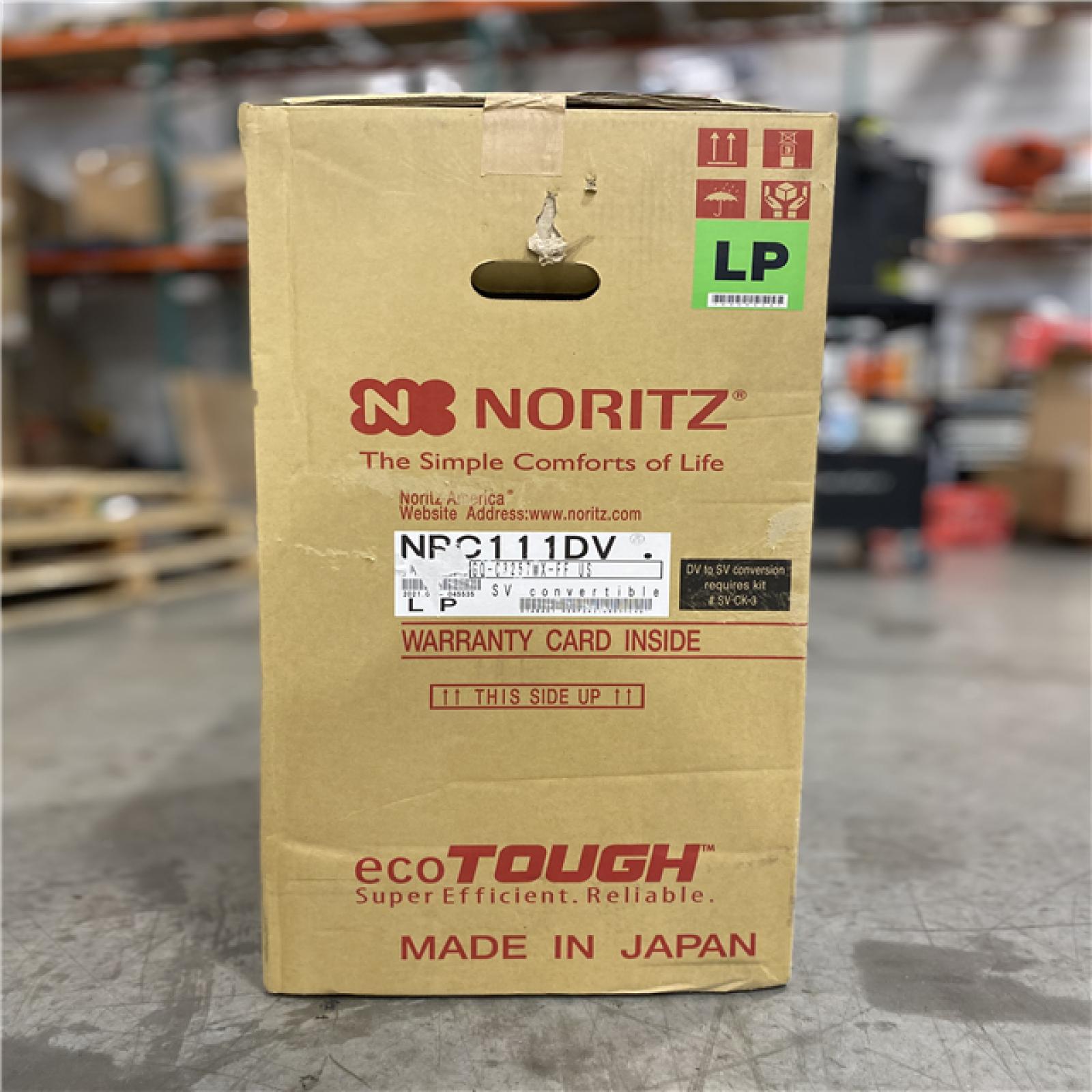 NEW! -Noritz NRC111 - Residential 199,900 BTU - Liquid Propane Tankless Water Heater - Indoor