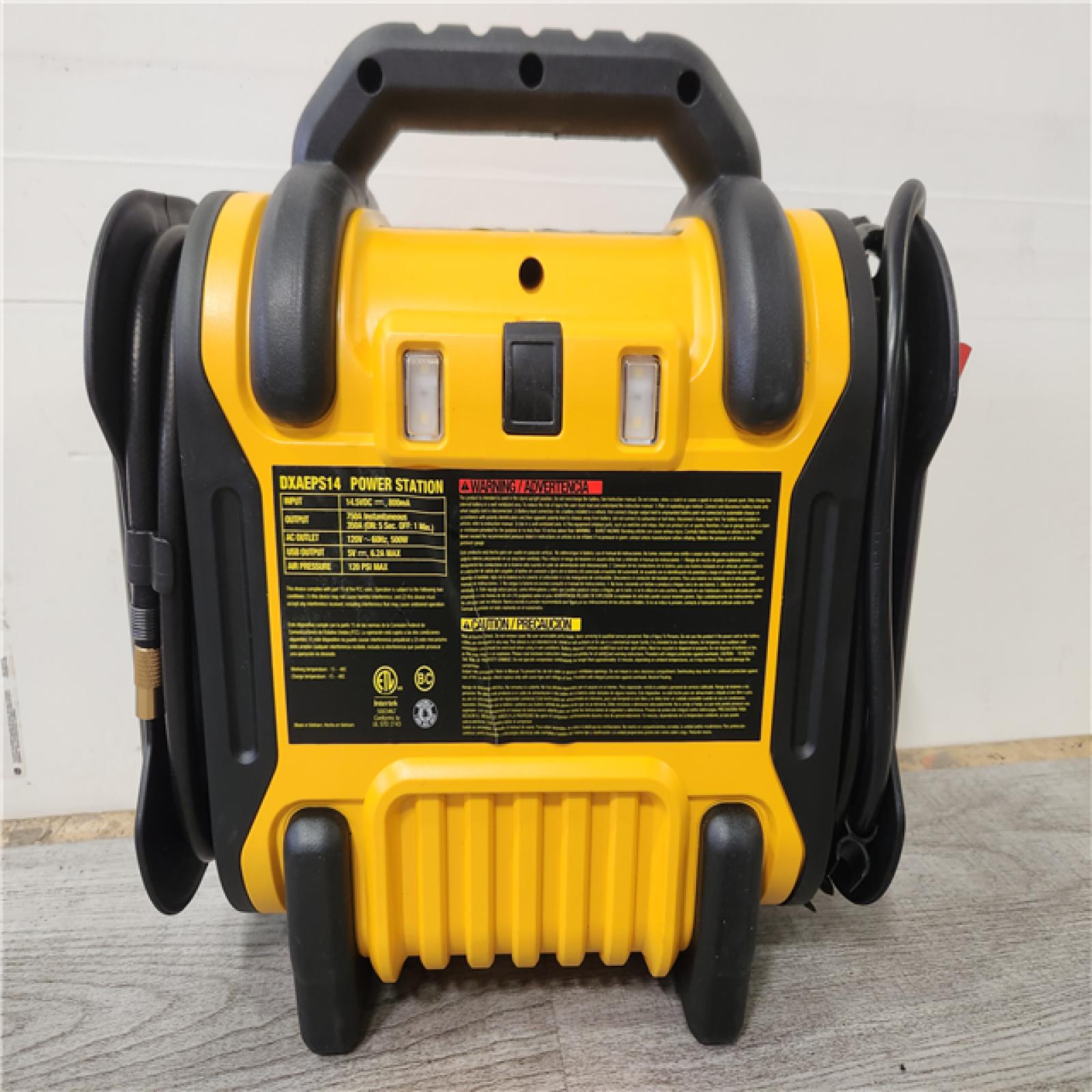 Phoenix Location DEWALT Portable Power 2000 Peak Amp Jump Starter w/Digital Compressor