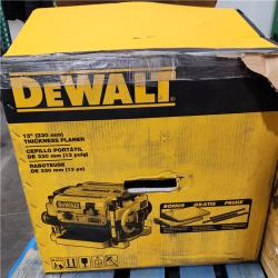 Dallas Location - As-Is  DEWALT 15 Amp Corded 13 in. Heavy-Duty 2-Speed Bench Planer