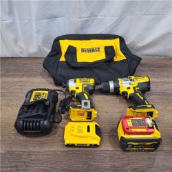 GOOD 20V MAX Cordless Brushless Hammer Drill/Driver 2 Tool Combo Kit with FLEXVOLT ADVANTAGE