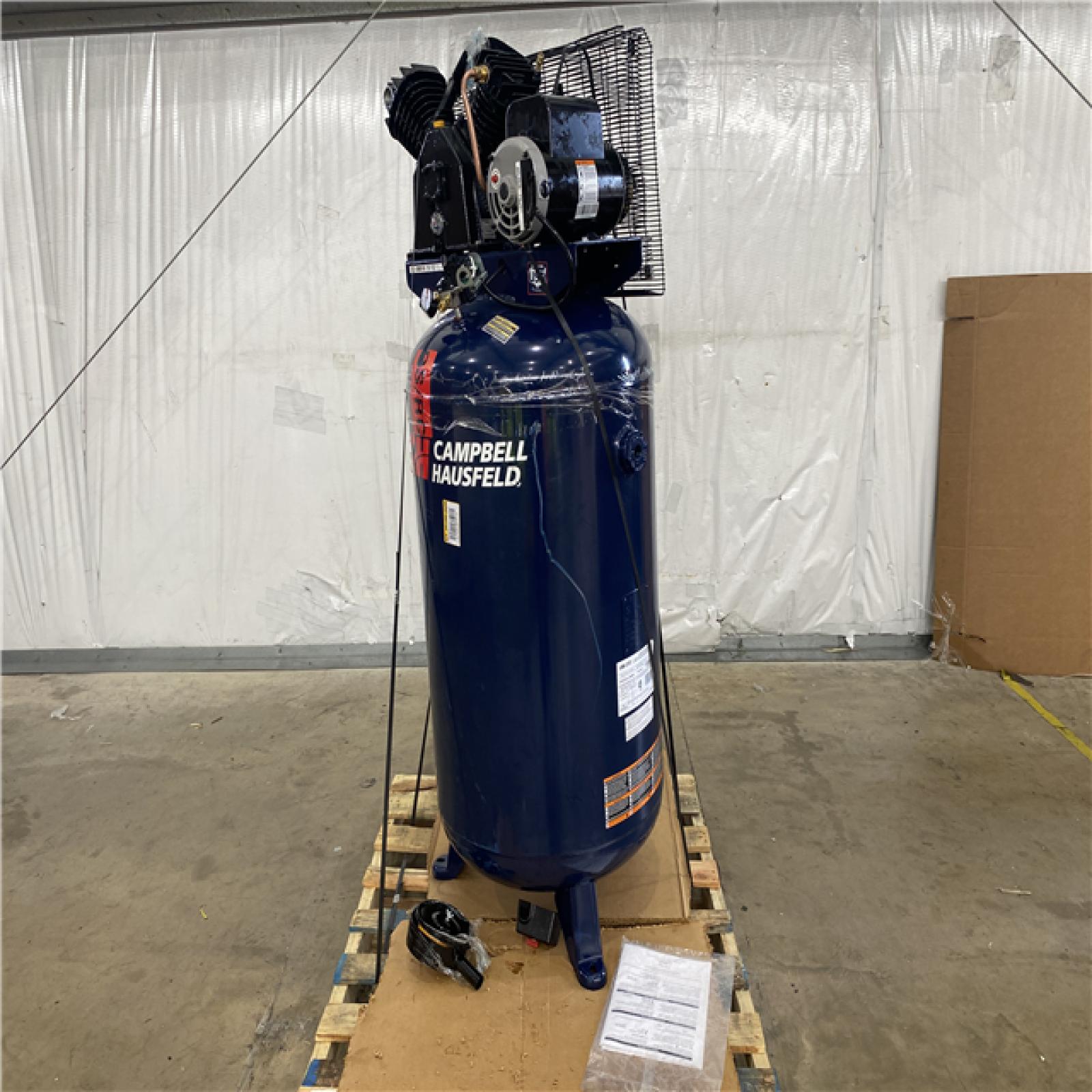 Houston Location - AS-IS Campbell Hausfeld 80 Gal. Air Compressor psi 175