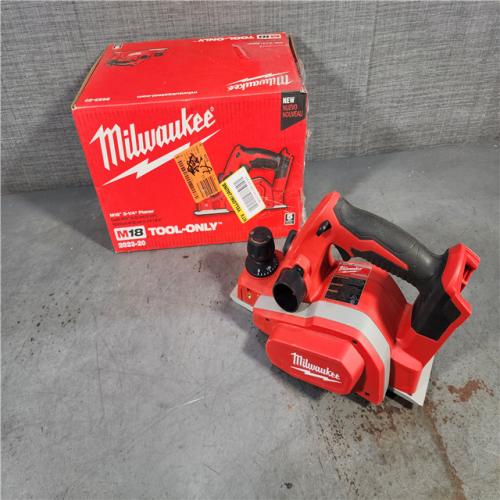 HOUSTON LOCATION - AS-IS Milwaukee M18 18-Volt Lithium-Ion Cordless 3-1/4 in. Planer (Tool-Only)