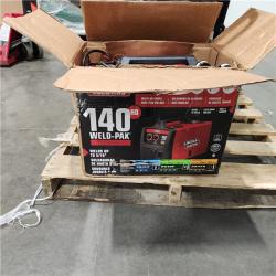 Dallas Location - As-Is Lincoln Electric Weld-Pak 140 Amp Welder