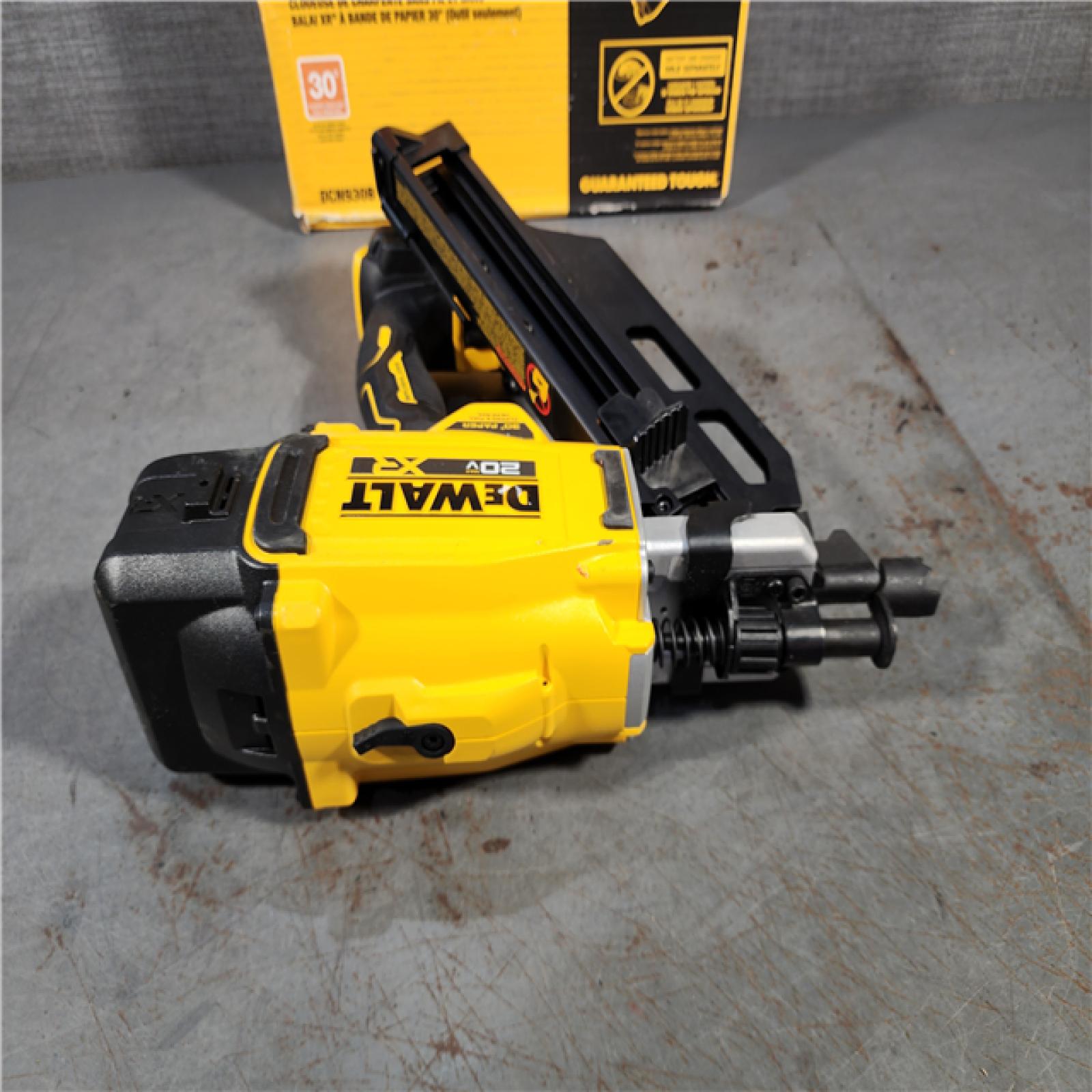 HOUSTON LOCATION - AS-IS DEWALT 20-Volt 30Â° Cordless Framing Nailer (Tool-Only)