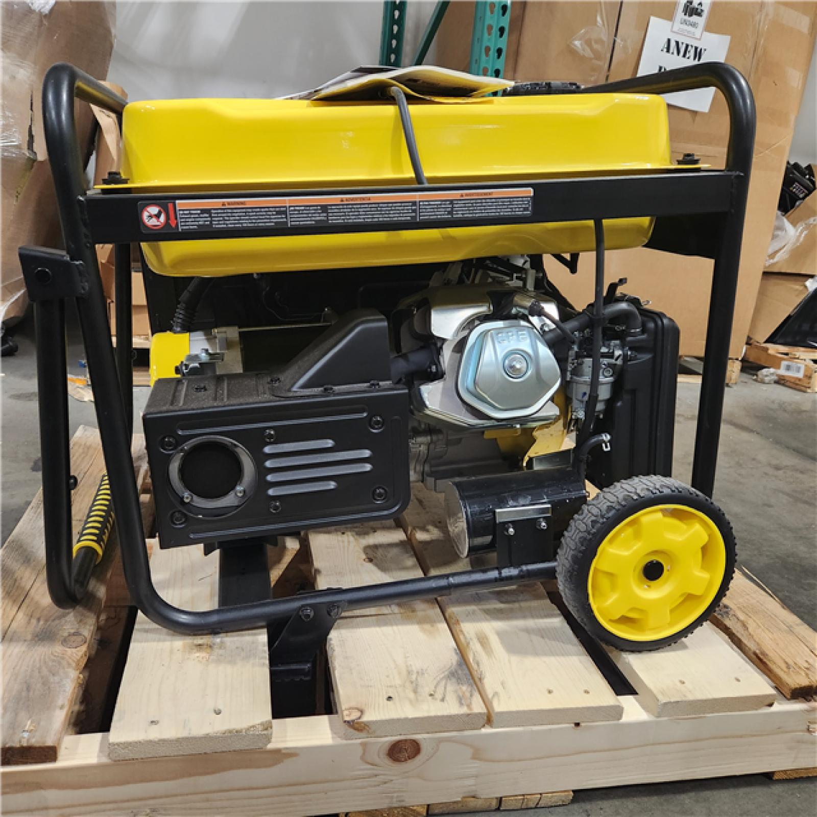 Dallas Location - As-Is Champion 6250-Watt Dual Fuel Portable Generator